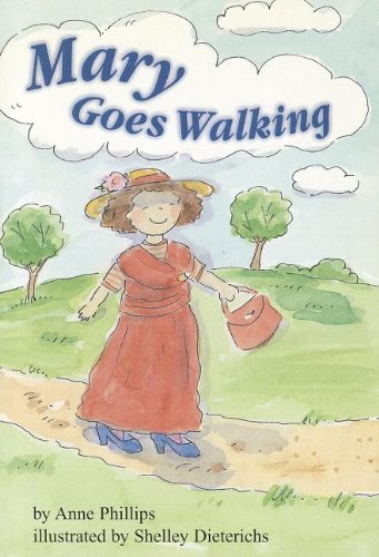 Reading 2000 LEVELED Reader 1.21A Mary GOES Walking,Used