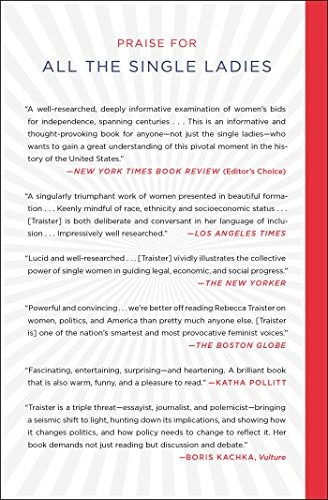 All The Single Ladies: Unmarried Women And The Rise Of An Independent Nation