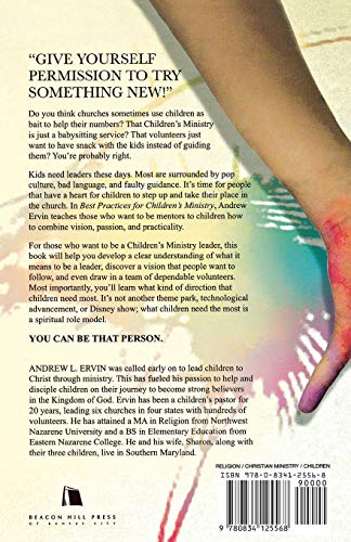 Best Practices for Children's Ministry: Leading from the Heart,New