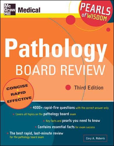 Pathology Board Review: Pearls of Wisdom, Third Edition,Used