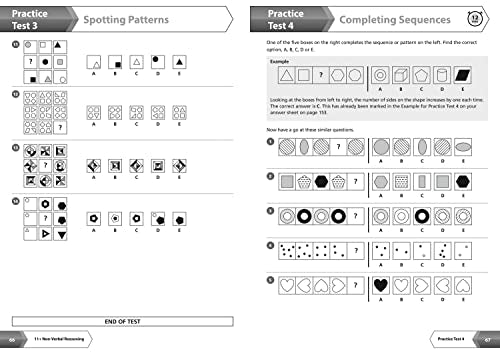 NonVerbal Reasoning Complete Revision, Practice & Assessment for CEM: 11+,Used