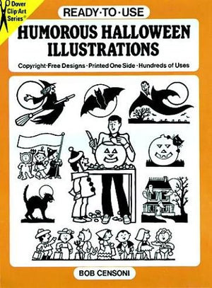 ReadytoUse Humorous Halloween Illustrations (Dover ClipArt Series),Used