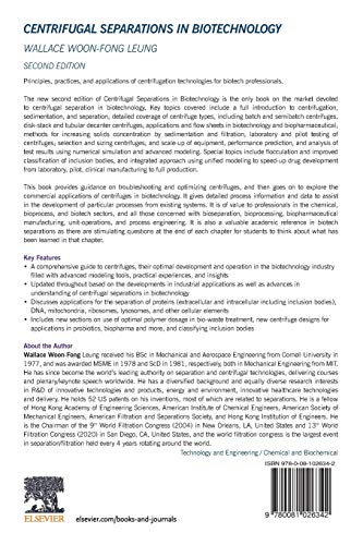 Centrifugal Separations in Biotechnology,Used