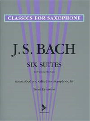 Six Suites for Violoncello Solo: Transcribed and Edited for Saxophone (Advance Music: Classics for Saxophone),Used