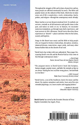 Songs in the Desert (Inspiration/Spirituality),Used