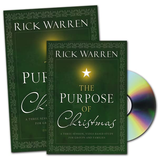 The Purpose Of Christmas: A Threesession, Videobased Study For Groups And Families,New