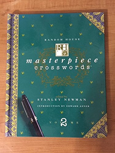 Random House Masterpiece Crosswords, Volume 2 (RH Crosswords),Used