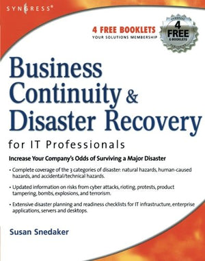 Business Continuity and Disaster Recovery Planning for IT Professionals,Used