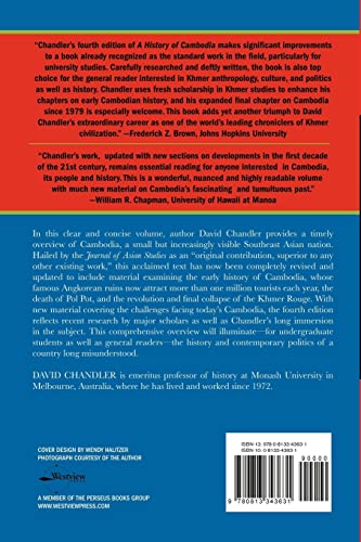 A History Of Cambodia, 4Th Edition,New