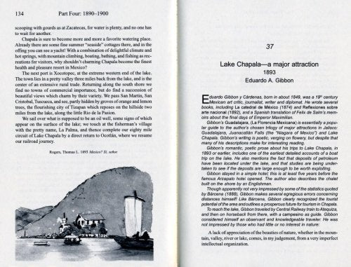 Lake Chapala Through The Ages, an anthology of travellers' tales,Used