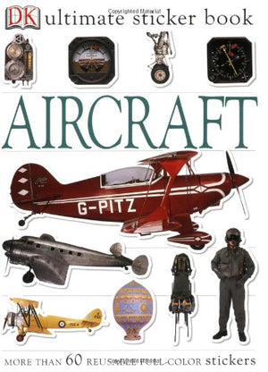 Ultimate Sticker Book: Aircraft (Ultimate Sticker Books),Used