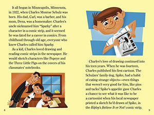 The Great American Story of Charlie Brown, Snoopy, and the Peanuts Gang!: ReadytoRead Level 3 (History of Fun Stuff),Used