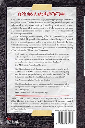 God Behaving Badly: Is The God Of The Old Testament Angry, Sexist And Racist?