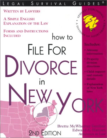 How to File for Divorce in New York: With Forms (SelfHelp Law Kit With Forms),Used