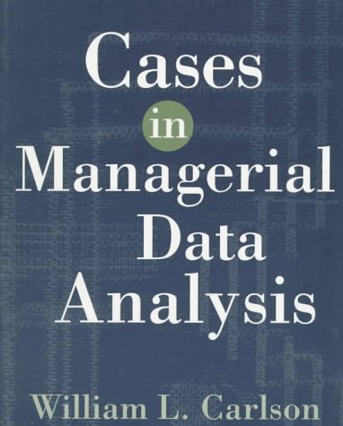 Cases in Managerial Data Analysis,Used