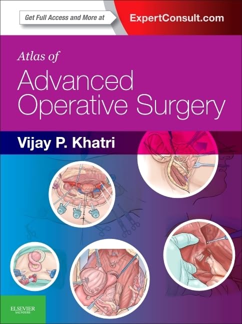 Atlas Of Advanced Operative Surgery: Expert Consult  Online And Print,Used
