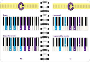 Piano Chord Book: 480 Essential Chords,New
