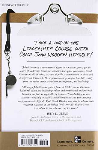 Coach Wooden's Leadership Game Plan for Success: 12 Lessons for Extraordinary Performance and Personal Excellence,New
