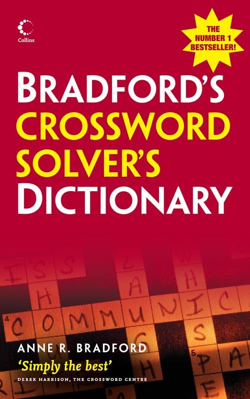 Bradford's Crossword Solver's Dictionary,Used