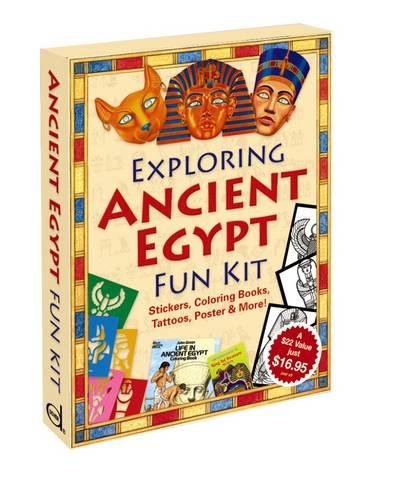Exploring Ancient Egypt Fun Kit (Dover Fun Kits),Used