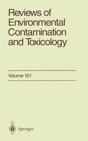 Reviews of Environmental Contamination and Toxicology 151,Used