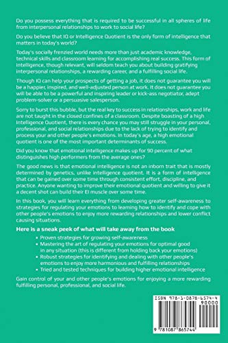 Emotional Intelligence: Raise Your EQ, People Skills, Social Skills, and Relationships,Used