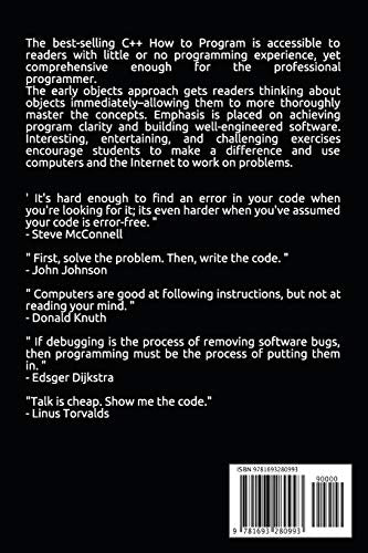 C++ How to Program 10th Edition,Used