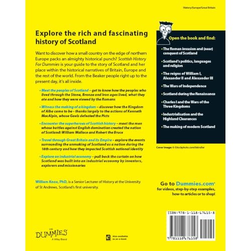 Scottish History For Dummies,Used