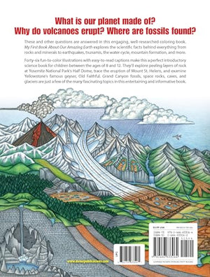 My First Book About Our Amazing Earth (Dover Science For Kids Coloring Books),Used