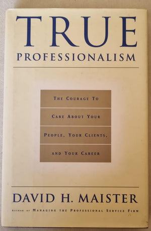 True Professionalism,Used