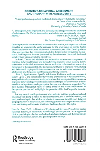 CognitiveBehavioural Assessment And Therapy With Adolescents,Used