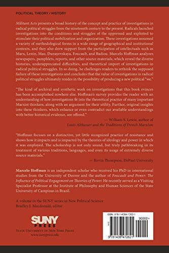 Militant Acts (SUNY series in New Political Science),Used