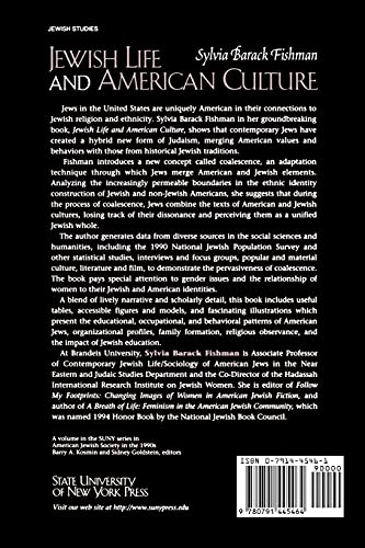 Jewish Life and American Culture (Suny Series in American Jewish Society in the 1990s),Used