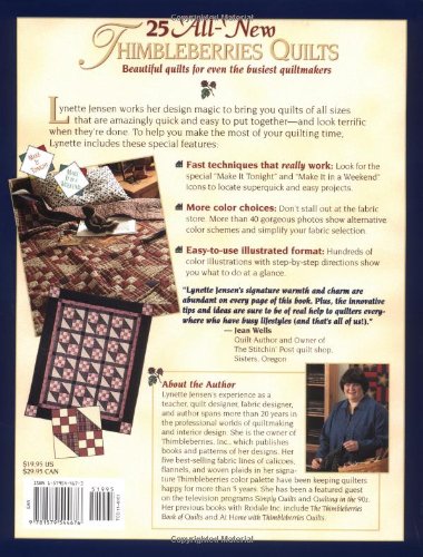 The Thimbleberries Guide For Weekend Quilters: 25 GreatLooking Quilts for the Busy Quiltmaker,Used