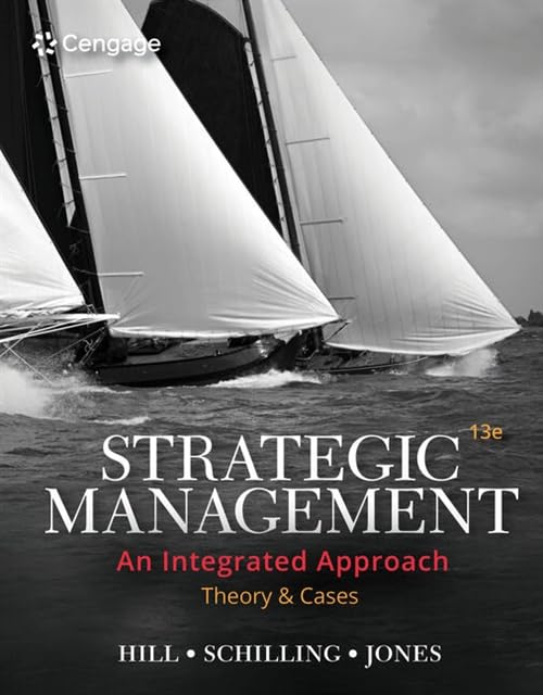 Strategic Management: Theory & Cases: An Integrated Approach (MindTap Course List),Used