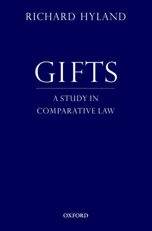 Gifts: A Study in Comparative Law,Used