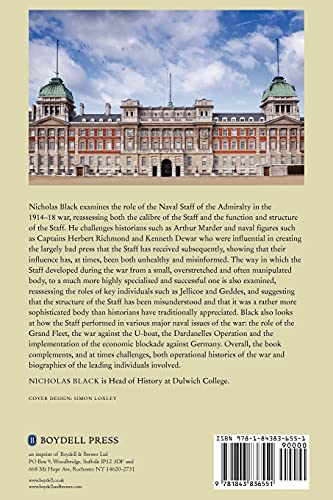 The British Naval Staff in the First World War,Used