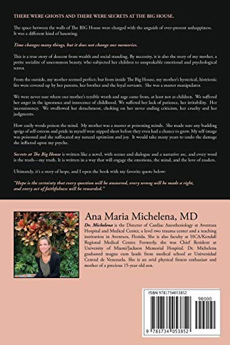 Secrets at The Big House: Overcoming The Damage Of A Narcissistic Mother And An Emotionally Absent Father (Lessons in Resilience,Used