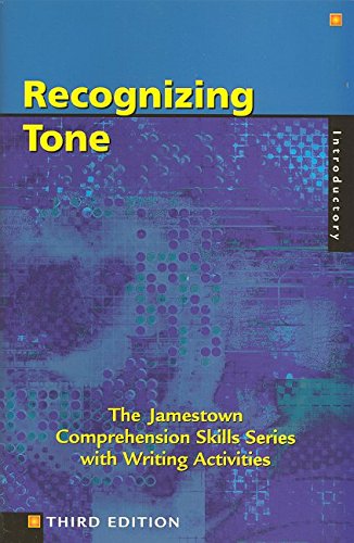 Comprehension Skills: Recognizing Tone (Introductory),Used