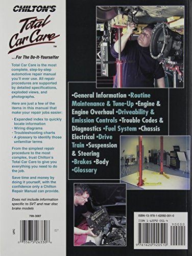 Chilton Total Car Care Ford Focus, 20002011 Repair Manual (Chilton'S Total Car Care)