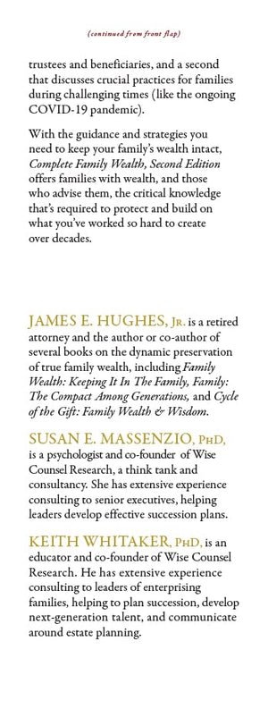 Complete Family Wealth: Wealth As Wellbeing (Bloomberg)