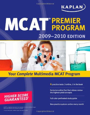 Kaplan MCAT 20092010 Premier Program,Used