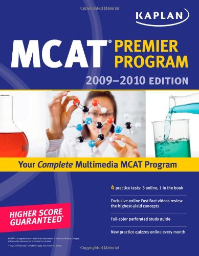 Kaplan MCAT 20092010 Premier Program,Used
