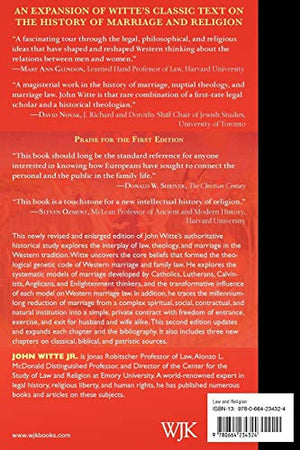 From Sacrament to Contract, Second Edition: Marriage, Religion, and Law in the Western Tradition,Used