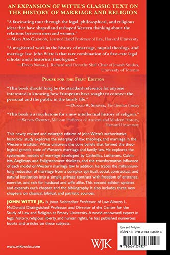 From Sacrament to Contract, Second Edition: Marriage, Religion, and Law in the Western Tradition,Used