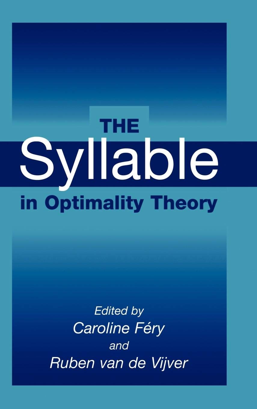 The Syllable in Optimality Theory,Used