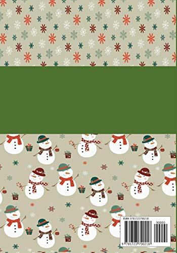 Christmas gift list: Notebook to make your Christmas list: gifts you are going to purchase for everyone: 7