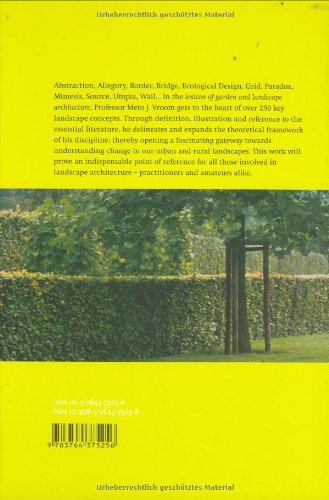 Lexicon of Garden and Landscape Architecture,Used