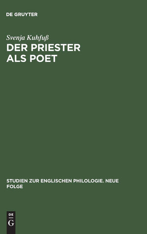 Der Priester als Poet: George Herberts The Temple im Spannungsfeld von Kirche und Individualitt (Studien zur englischen Philolog,Used