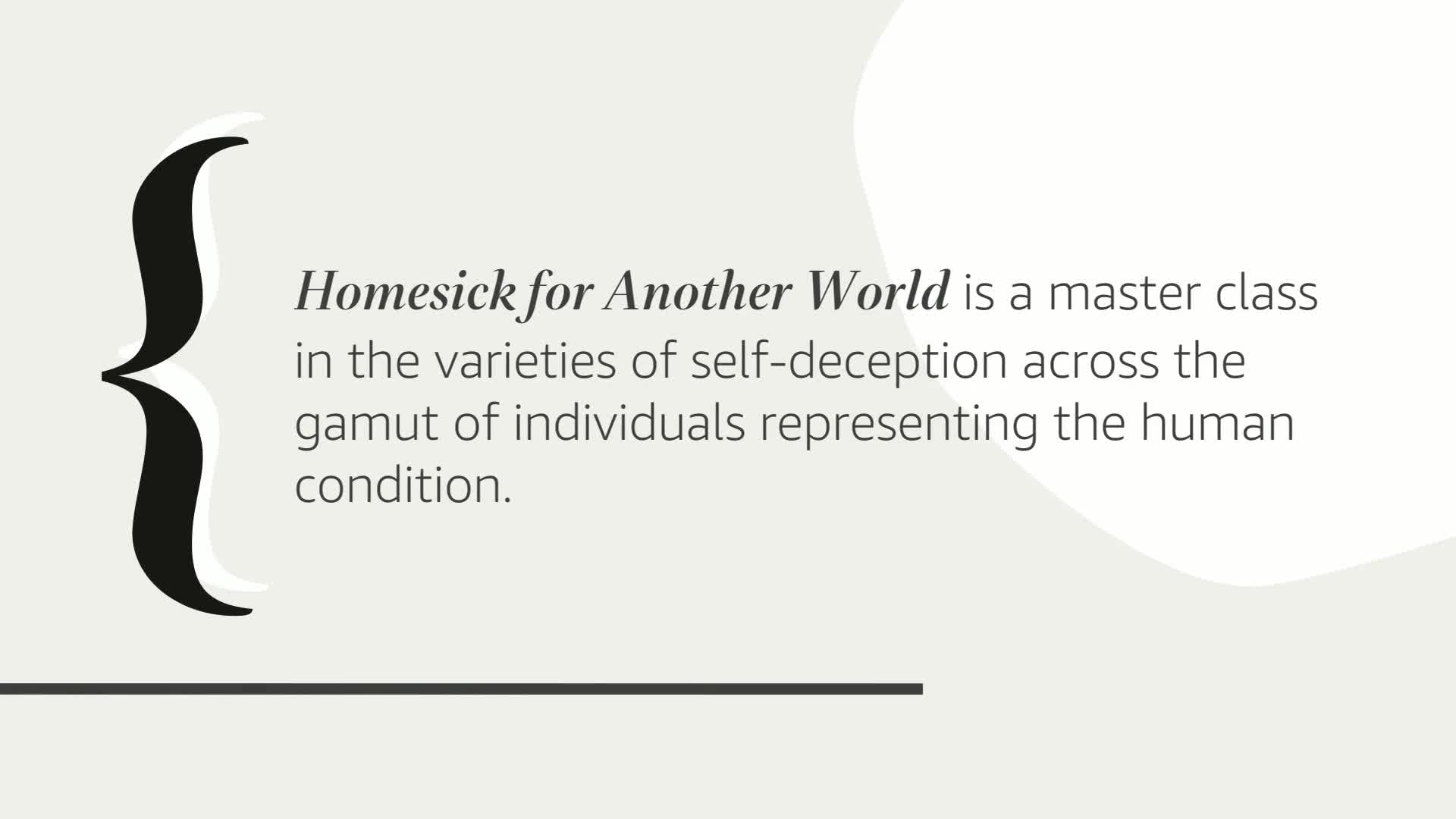 Homesick For Another World: Stories,New